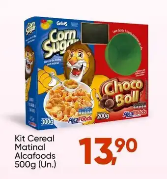 Imec Supermercados Kit Cereal Matinal Alcafoods 500g oferta