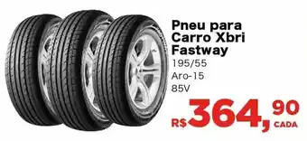 Mix Mateus Pneu para Carro Xbri Fastway oferta