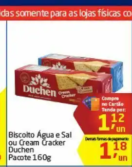 Tenda Atacado Biscoito agua e sal oferta
