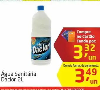 Tenda Atacado Agua sanitária daclor oferta