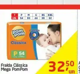 Tenda Atacado Fralda classica mega pom pom oferta