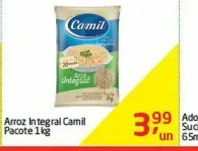 Tenda Atacado Arroz integral camil 1 kg oferta