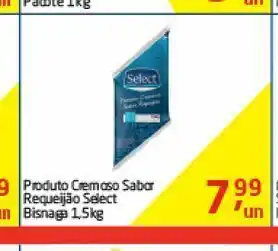 Tenda Atacado Producto cremoso sabor requeijao select 1,5 kg oferta