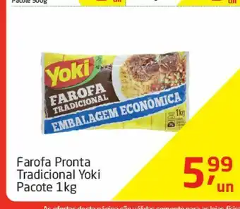 Tenda Atacado Farofa pronta traidicional yoki 1 kg oferta