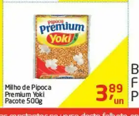 Tenda Atacado Milho de pipoca premium yoki 500 g oferta