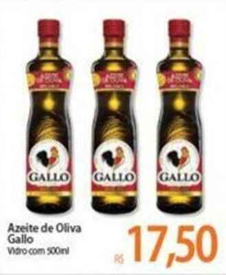 Atacadão Azeite de Oliva Gallo 500ml oferta