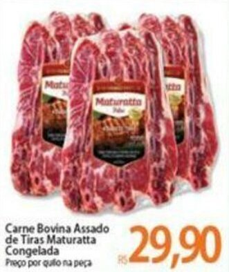 Atacadão Carne Bovina Assado de Tiras Maturatta Congelada oferta