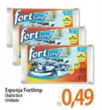 Atacadão Esponja Fortlimp oferta