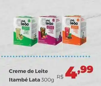 Villarreal Supermercados Creme De Leite Itambé Lata 300g oferta