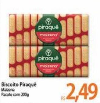 Atacadão Biscoito Piraque 200g oferta