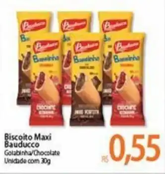 Atacadão Biscoito Maxi Bauducco 30g oferta