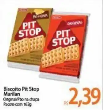 Atacadão Biscoito Pit Stop Marilan 162g oferta