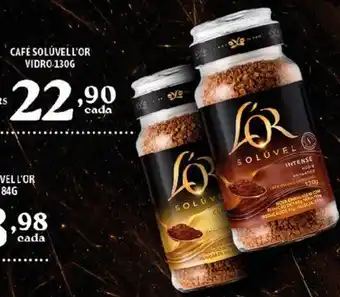 Bahamas Supermercados CAFÉ SOLÚVELL'OR VIDRO 130G oferta