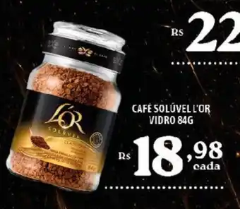 Bahamas Supermercados CAFÉ SOLÚVELL'OR VIDRO 130G oferta