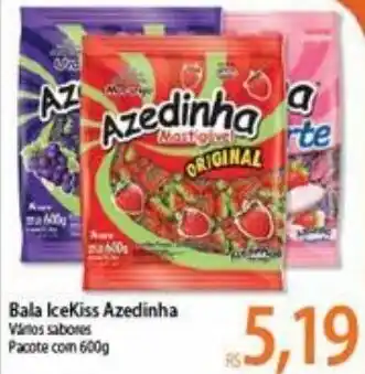 Bala IceKiss Azedinha 600g