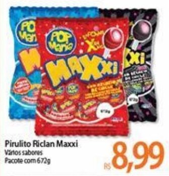 Pirulito Riclan Maxxi 672g