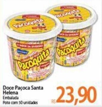 Atacadão Doce Pacoca Santa Helena oferta