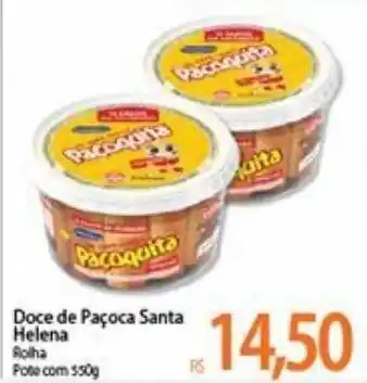 Atacadão Doce de Pacoca Santa Helena 550g oferta
