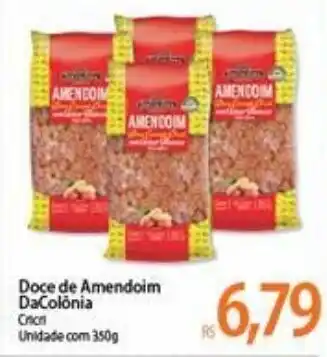 Atacadão Doce de Amendoim DaColonia 350g oferta