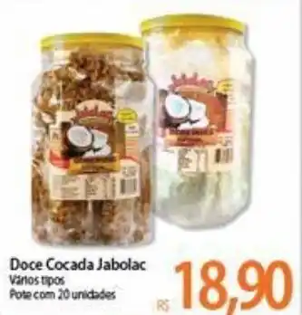 Atacadão Doce Cocada Jabolac oferta