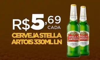 DB Supermercados CERVEJA STELLA ARTOIS 330ML LN oferta