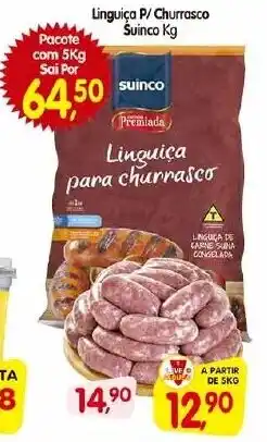 Cercadão Linguiça P/ Churrasco Suinco Kg oferta