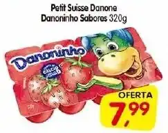 Cercadão Petit Suisse Danone Danoninho Sabores 320g oferta