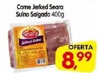 Cercadão Came Jerked Seara Suino Salgado 400g oferta