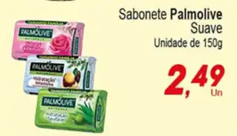 Villefort Atacadista Sabonete Palmolive Suave 150g oferta