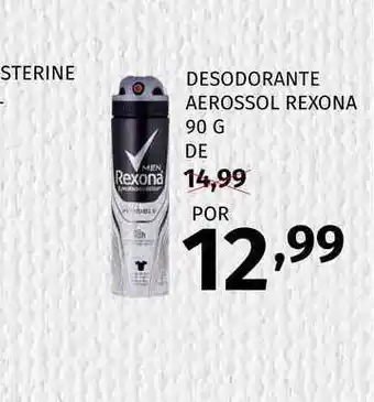 Super Nosso Desodorante Aerossol Rexona 90g oferta