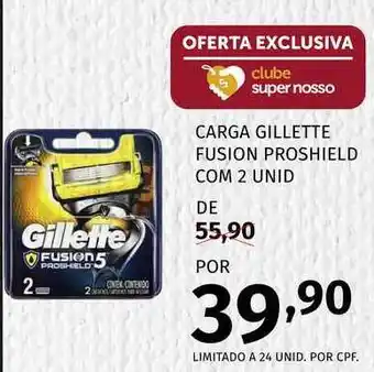 Carga Gillette Fusion Proshield