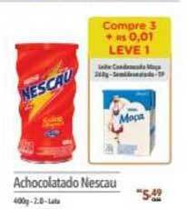 Supermercados Condor Achocolatado Nescau oferta