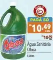 Supermercados Condor água Sanitária Qboa 5L oferta