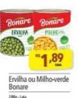 Supermercados Condor Ervilha Ou Milho-verde Bonare oferta