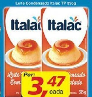 Supermercados Guanabara Leite Condensado Italac TP 395g oferta