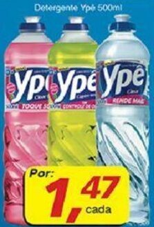 Supermercados Guanabara Detergente Ype 500ml oferta