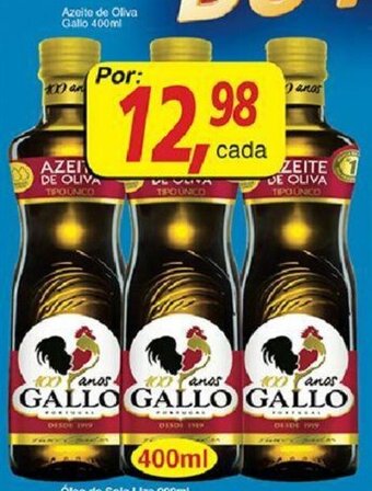 Supermercados Guanabara Azeite de Oliva Gallo 400ml oferta