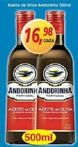 Supermercados Guanabara Azeite de Oliva Andorinha 500ml oferta