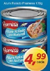 Supermercados Guanabara Atum Ralado Pramesa 170g oferta