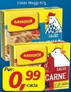 Supermercados Guanabara Caldo Maggi 57g oferta