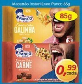 Supermercados Guanabara Macarrao Instantaneo Panco 85g oferta