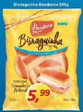 Supermercados Guanabara Bisnaguinha Bauducco 260g oferta