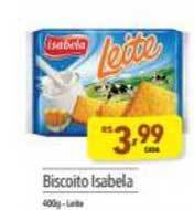 Supermercados Condor Biscoito Isabela 400g oferta