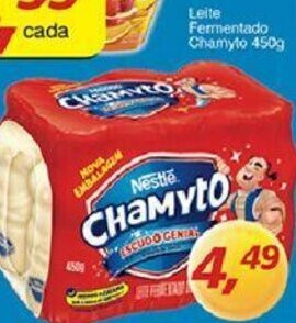 Supermercados Guanabara Leite Fermentado Chamyto 450g oferta
