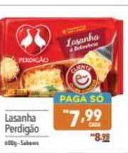 Supermercados Condor Lasanha Perdigão oferta