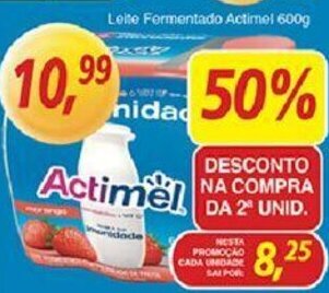 Leite Fermentado Actimel 600g