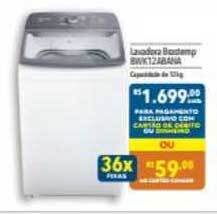 Supermercados Condor Lavadora Brastemp oferta