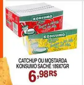 Mercadão Atacadista Catchup Ou Mostarda Konsumo Sachê oferta
