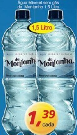 Supermercados Guanabara Agua Mineral Sem Gas da Mortanha 1.5L oferta