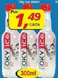 Supermercados Guanabara Oky Ice 300ml oferta